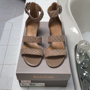 Beige sandals